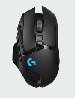 Logitech G502 Lightspeed Gaming Mouse Lightning for computer gamers high tech Like-New