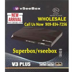 VSEEBOX V3 PLUS supreme  new Model  Wholesale reseller  S6 Ultra super box VSEEBOX V3 PLUS
