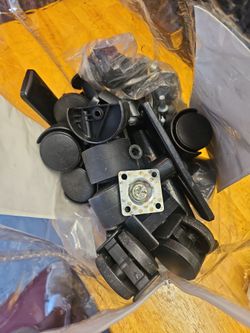 Replacement casters and wheels and audio cables