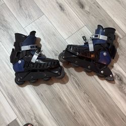 Adjustable Roller Blades Size 10, 9, 8, 7