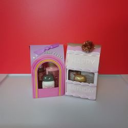 HAPPY BIRTHDAY 3 PIECE GIFT SET👉 FRAGRANCE MIST+BODY LOTION+HAND GEL 