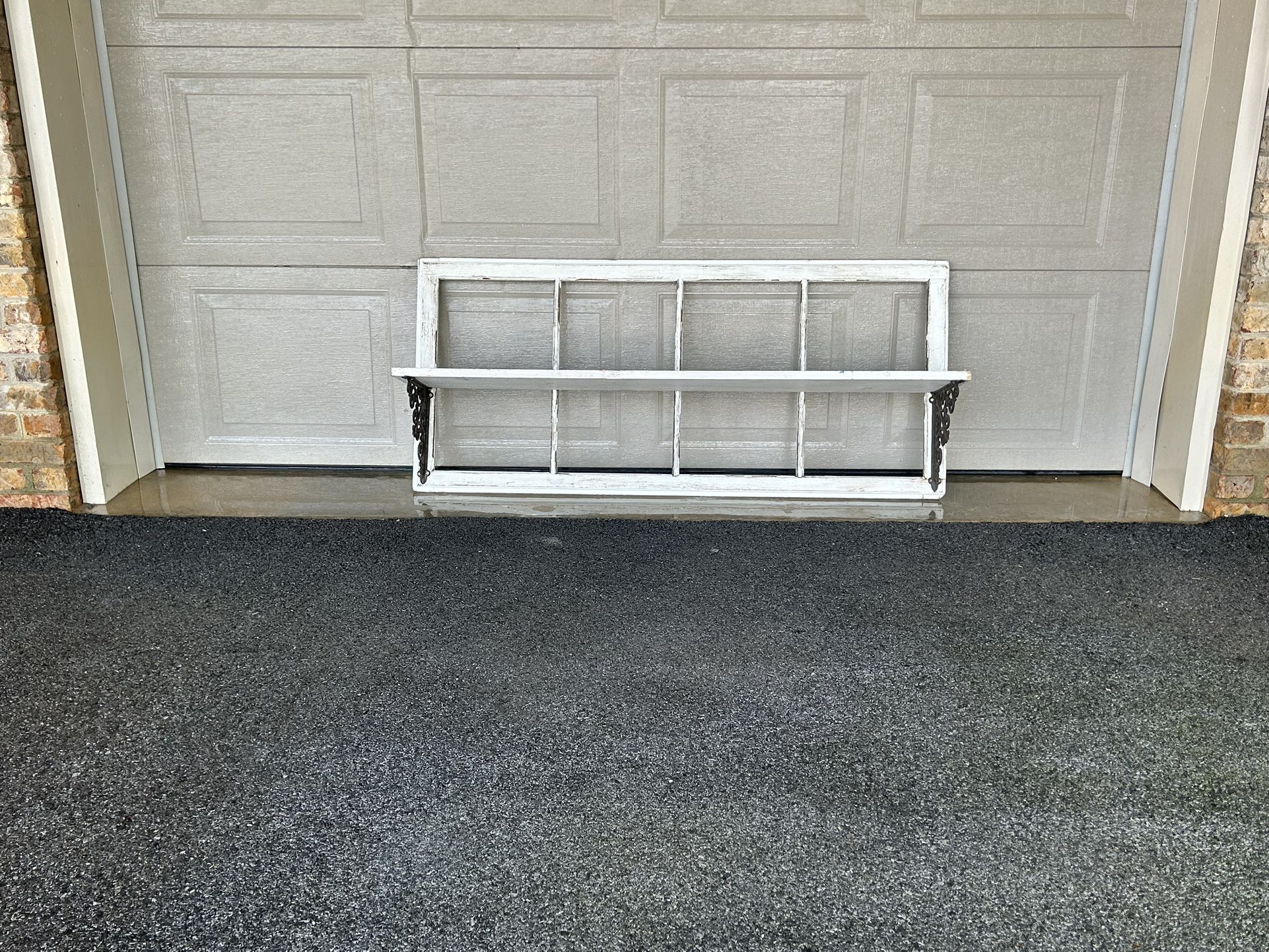 Barn Window Shelf