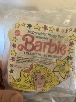 Vintage Barbie McDonalds Happy Meal Toy
