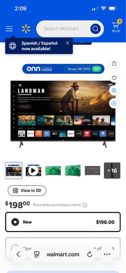 55 inch tv brand new