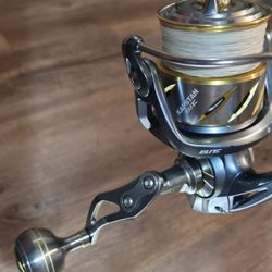 Fishing Reel Combo Kastking Kapstan 5000 And Rod With A 9foot Big Water  Rod