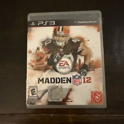 Madden NFL 12 PS3