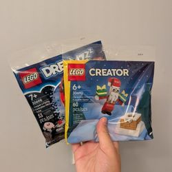 LEGO Polybag Lot: Creator Christmas Santa & DREAMZzz Cooper