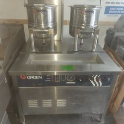 Groen Tdc/3-20'SG Commerical Steamer Kettle With Table.And.faucet