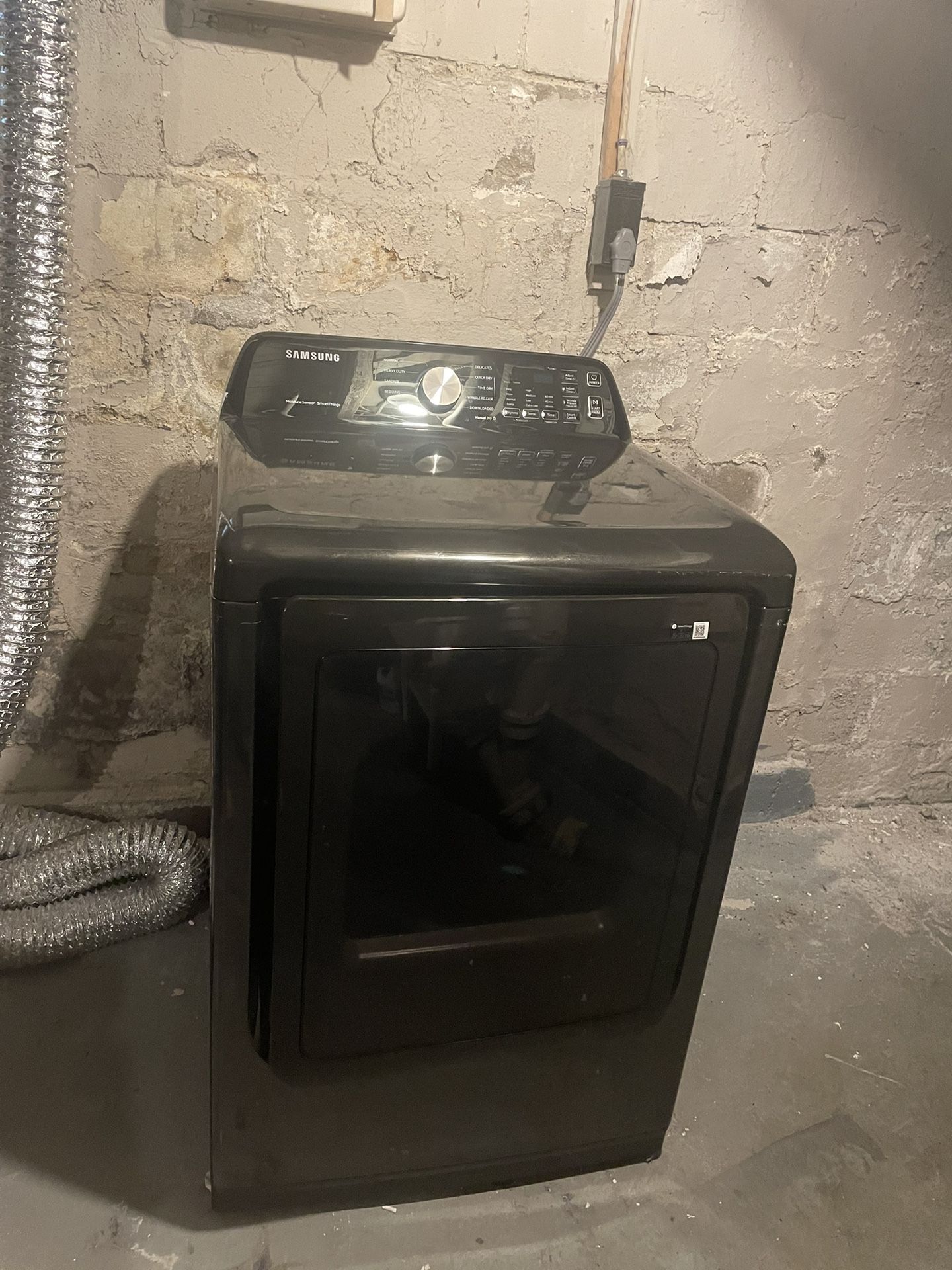 Black Samsung Dryer