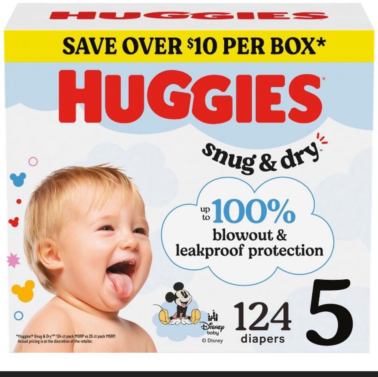 HUGGIES SIZE 5….. $40