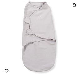 SwaddleMe Original Swaddle - Size Small/Medium, 0-3 Months (Gray)