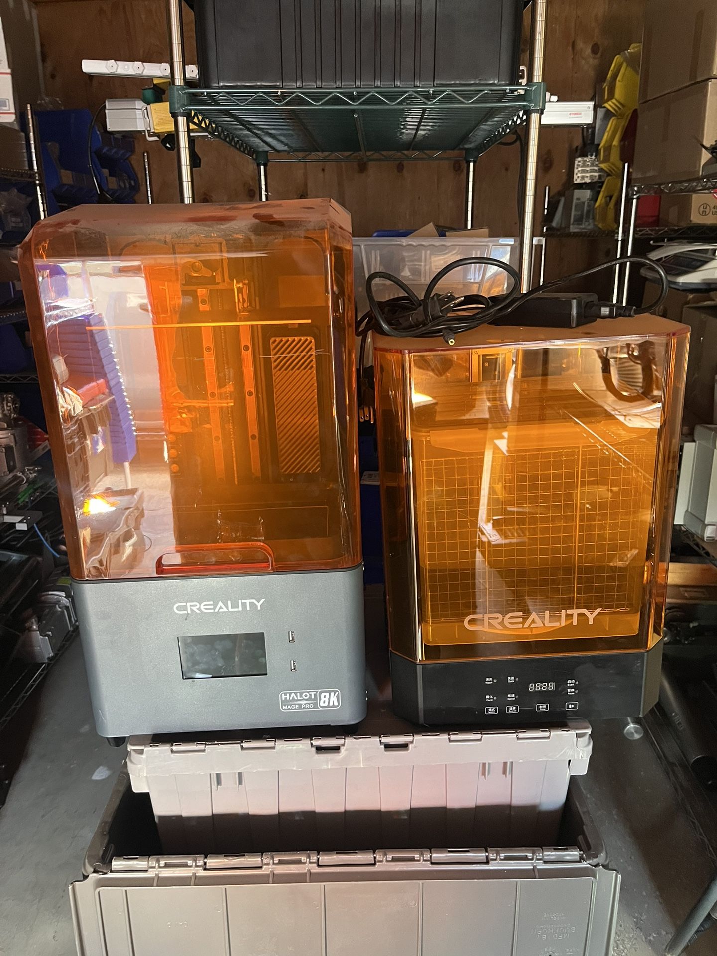 CREALITY 3D Printer With Cleaner