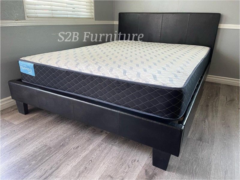 Calking Size Expresso Leatherette W Orthopedic Matres!!!!