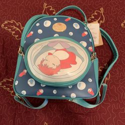 Studio Ghibli Ponyo Sleeping Ponyo in Bubble Mini Backpack & Crossbody Bag Set - BoxLunch Exclusive