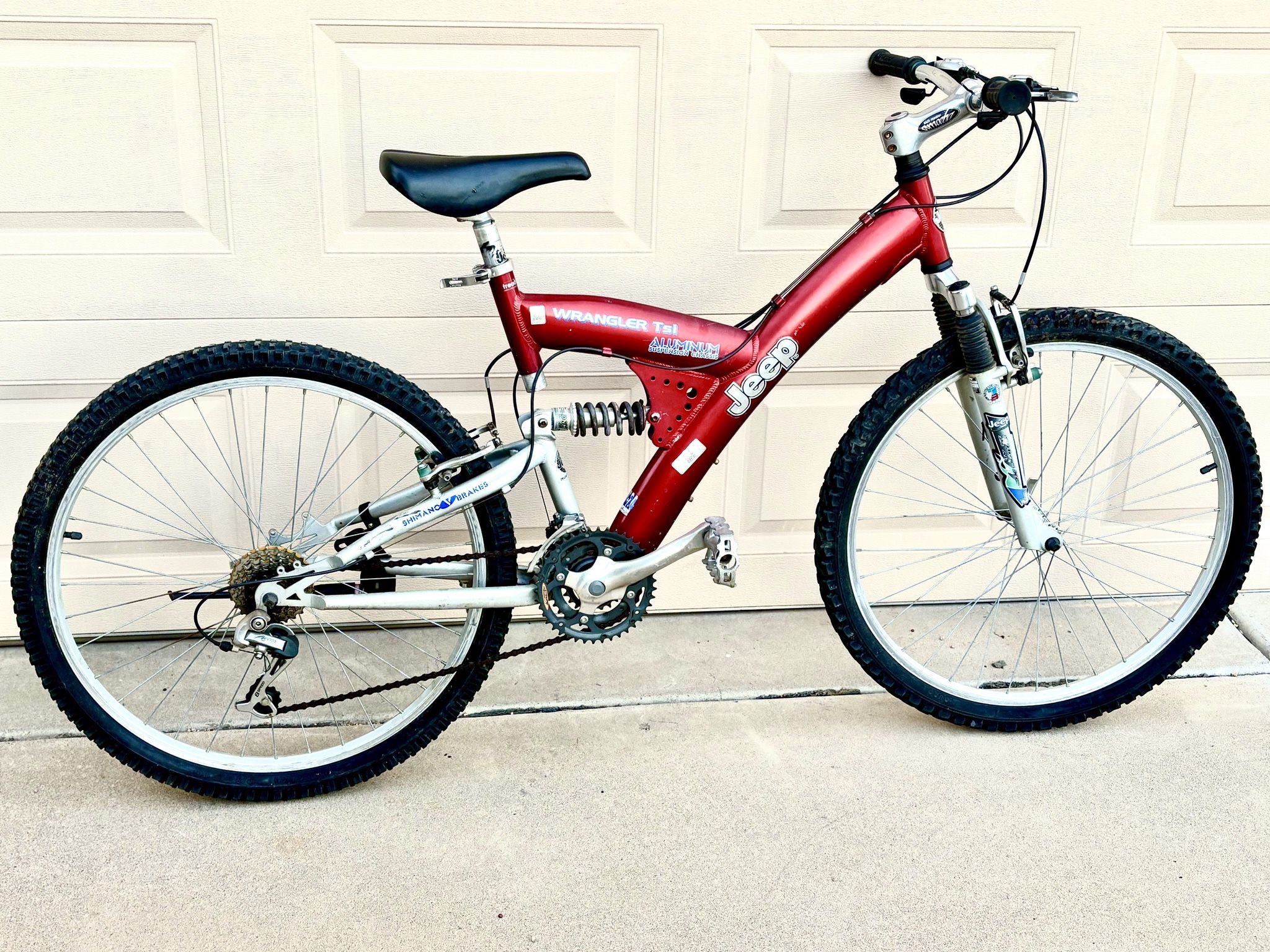 Jeep Wrangler Full Suspension Mt. Bike