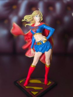 Kotobukiya DC Comics Bishoujo Supergirl Returns Statue PVC Figure (No box)