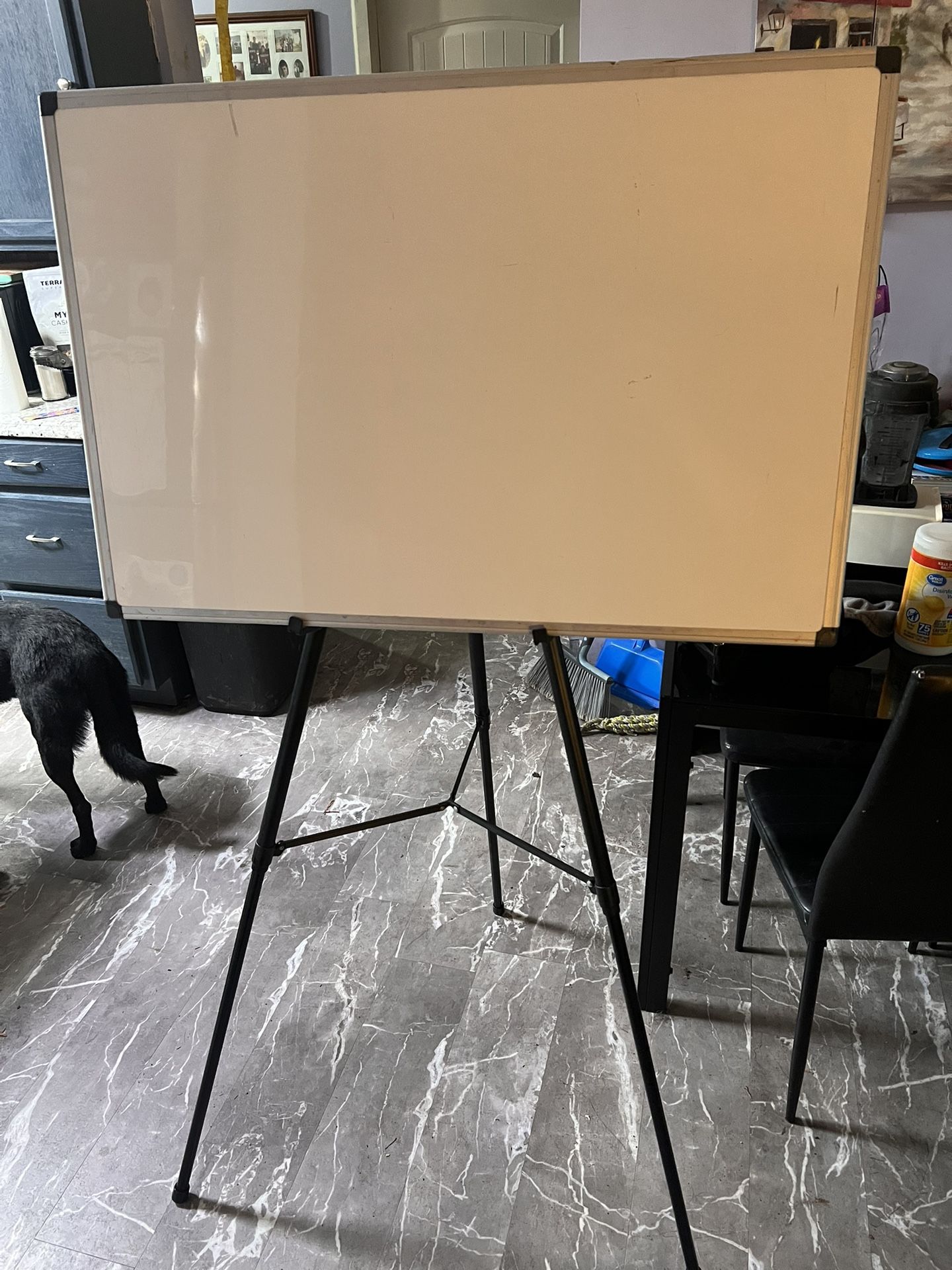 Heavy Duty Presentation Easel And Dry Erase Board