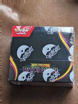 FOR TRADE Pitch Black Booster Box for your Pokemon Center ETB