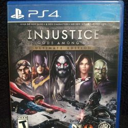 Injustice God Among Us Ultimate Edition Ps4