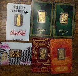24k 5 gram gold bars