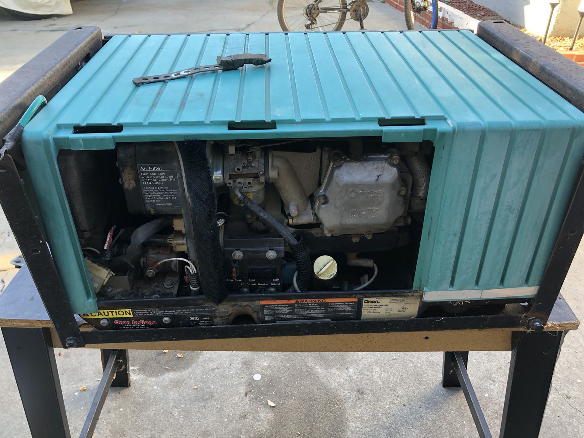 Onan generator 4KY 4000KVA for RV parts out