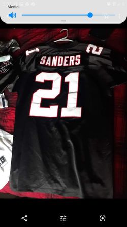 Deon Sanders And Jim Brown Jersey