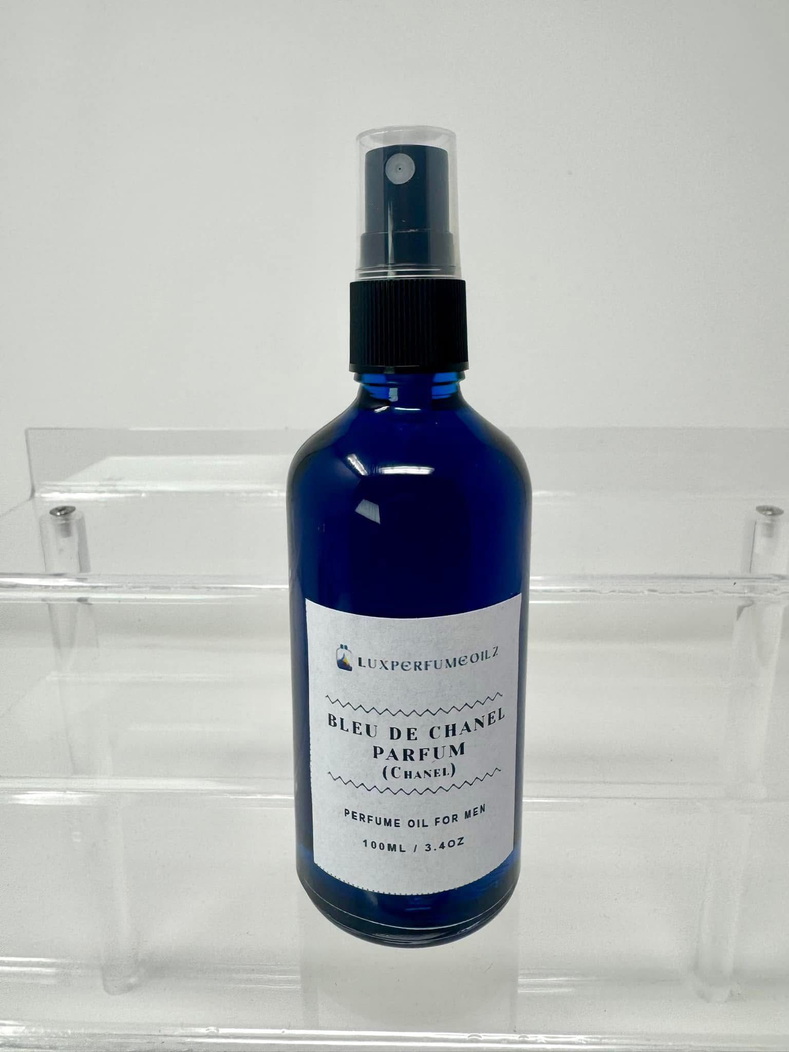High Grade Bleu De Chanel Parfum Oil for Men – 3.4 Oz. (100 ML)