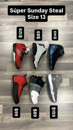 Jordan size 13