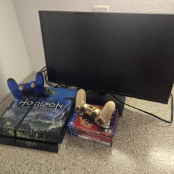 Ps4 Plus Monitor &' Games.