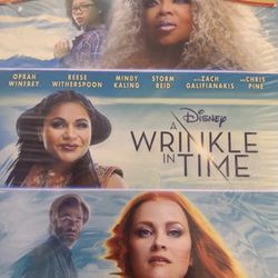 Disney’s A WRINKLE IN TIME TARGET Edition (Blu-Ray + DVD + Digital-2018) NEW!
