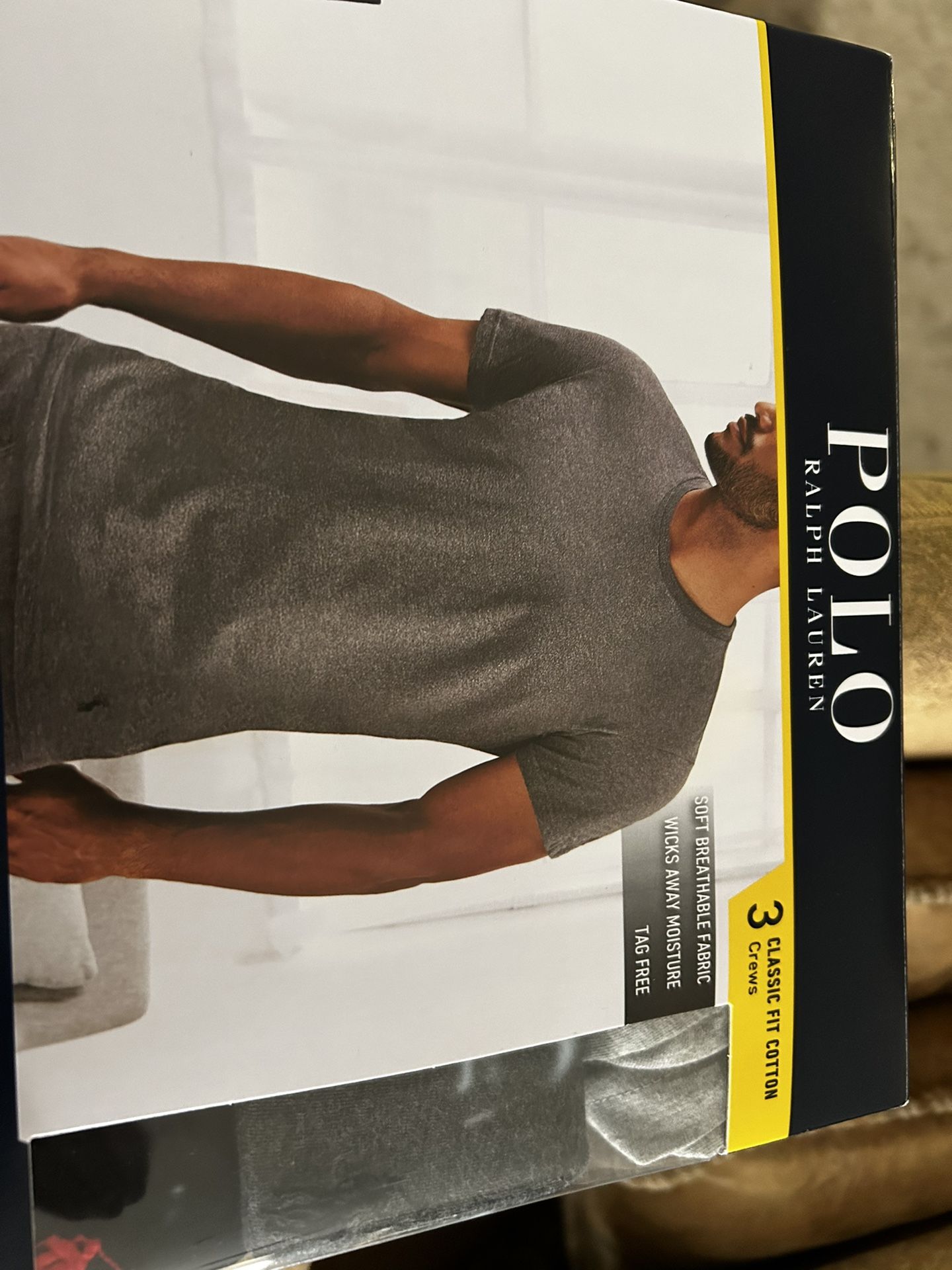 Ralph Lauren Polo Men’s T Shirt - 3 EA - Brand New In Box Size Large