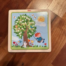 Hape Four Seasons Puzzle Set