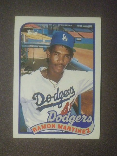 1989 Topps Ramon Martinez Los Angeles Dodgers L.A. #225
Baseball Card Vintage Collectible MLB Sports