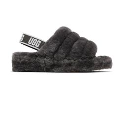 Fluffy Ugg Slides