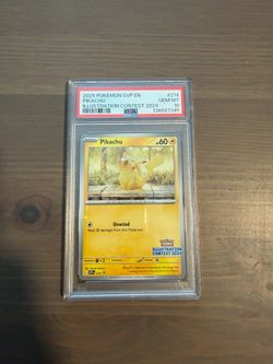 Pikachu Illustration Contest PSA10
