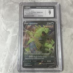 Tyranitar V |CGC 9| Pokemon Graded Card