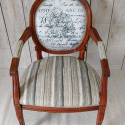 Arm Chair Antique Upholstered Chair
