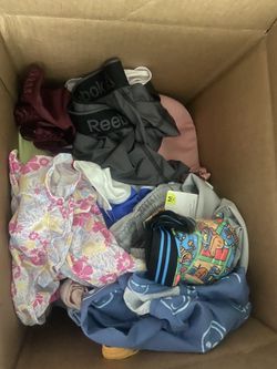 2 Box Of Target And Walmart Clothes