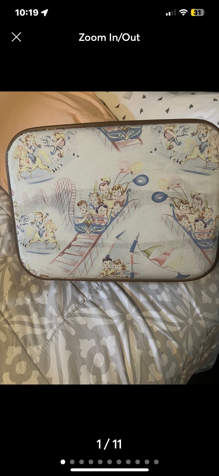 Vintage! Carry-on Luggage/Suitcase