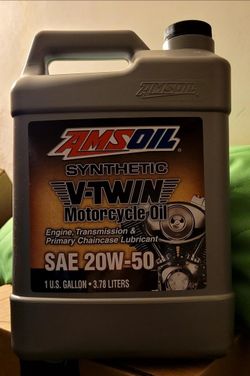 Amsoil 20W50 Synthetic V-Twin Motorcycle Oil