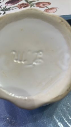 Thun (Bohemia, Czechoslovakia) Porcelain "Café" Sugar Bowl