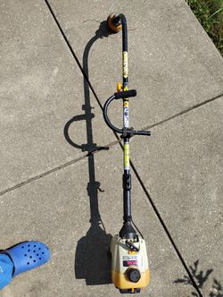 MECHANIC SPECIAL WEED WACKER WORKS,GAS LIKE NEEDS REPLACEMENT 