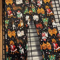 Super Plush High Rise Leggings. Medium . Dog Christmas leggings for women 