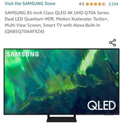 85" Samsung QLED 4K UHD