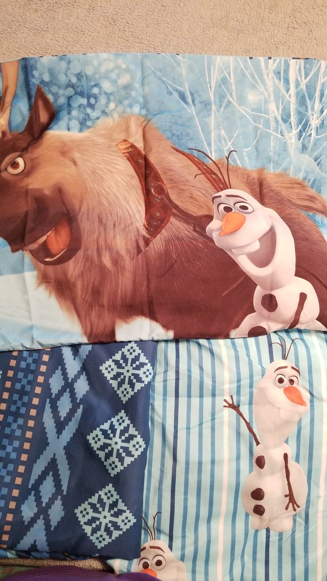Bed Sheets, Full Size, Olaf/Frozen
