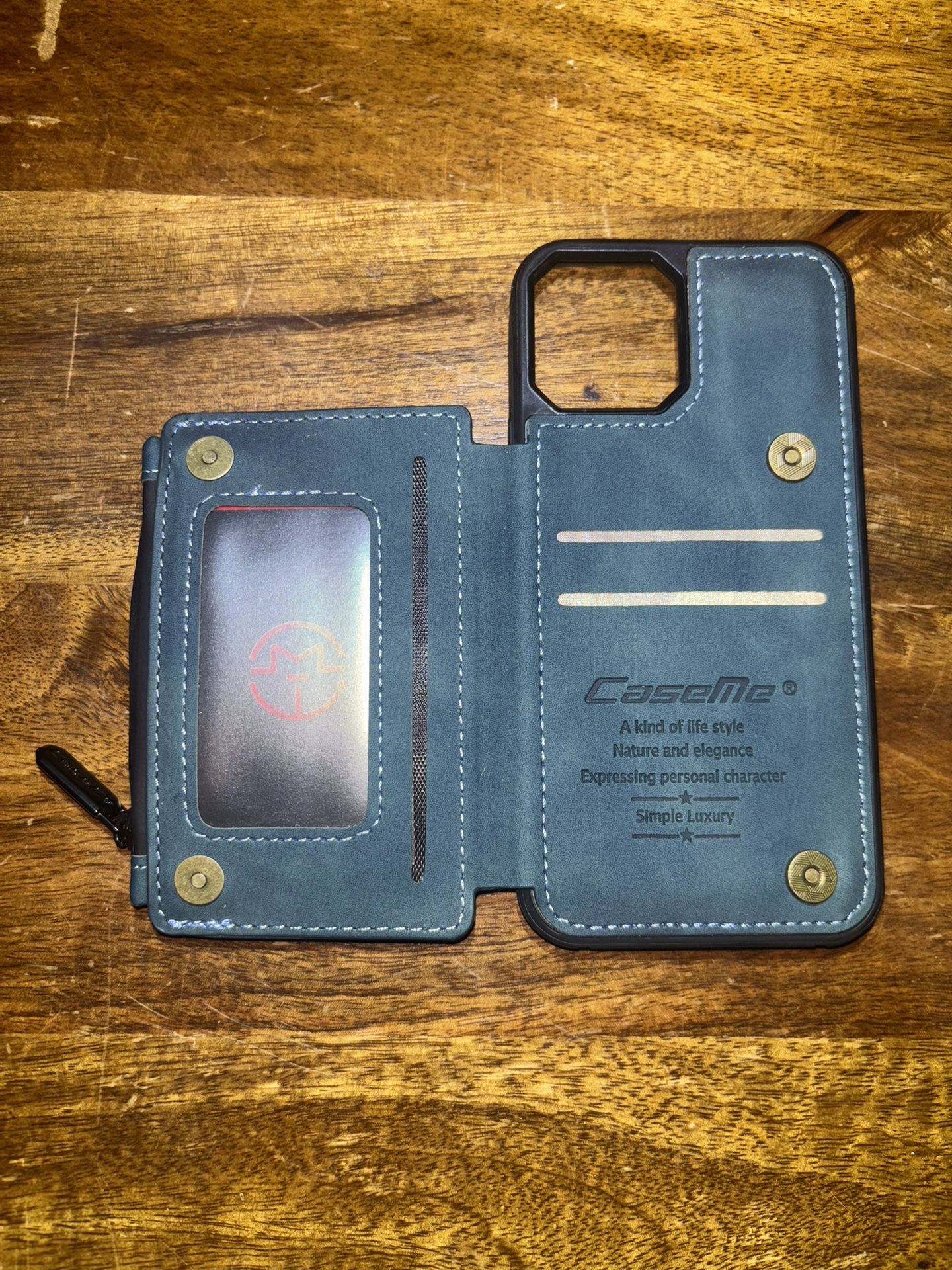 Iphone 12 Pro Wallet Style Case.✅✅✅