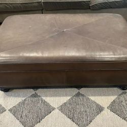 Brown Ottoman 