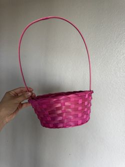 Pink Easter Baskets 