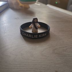 Charlie KIRK bracelet And Mini Jesus