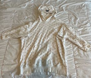 Nike All-Over Print Swoosh Hoodie Size Medium